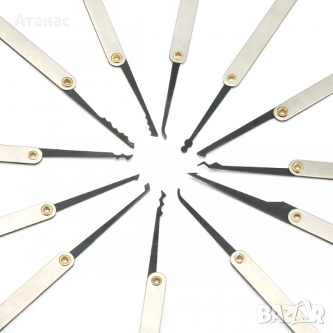 Шперцове 12+3, шперц комплект, ключарски инструменти, снимка 2 - Други инструменти - 53507401