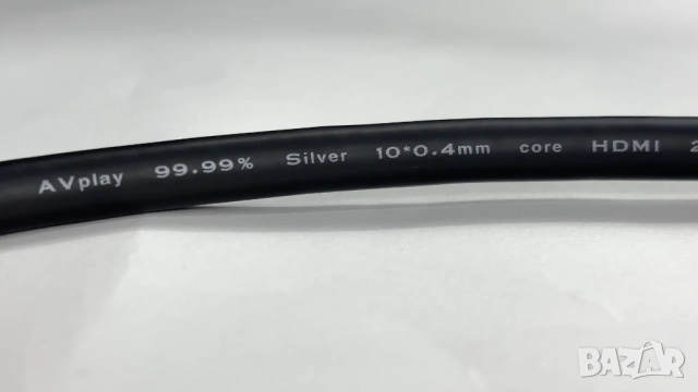 “AVplay HD-300“ 4N 99.99% чисто сребро, кабел - 2.1 HDMI  I2S  IIS , снимка 3 - Други - 51868585
