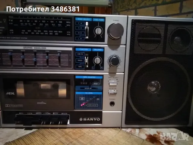 SANYO C30, снимка 4 - Радиокасетофони, транзистори - 48044179