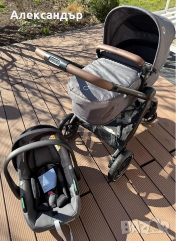 Бебешка количка Maxi-Cosi Zelia S Trio 3 в 1, снимка 9 - Детски колички - 51384564