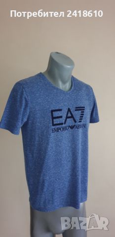 Emporio Armani EA7 Italy Mens Size S НОВО! ОРИГИНАЛ! Мъжка Тениска!, снимка 8 - Тениски - 45360084