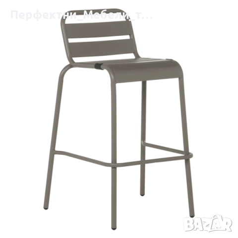 Бар маса метал с 2 височини-72 и 102см.-маслено зелен,бежев,капучино,черен цвят, снимка 8 - Градински мебели, декорация  - 51890064