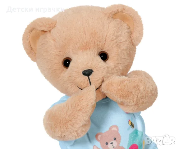 BABY Born Плюшено мече, с блузка, три цвята, снимка 15 - Плюшени играчки - 50182823