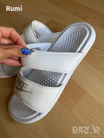 Дамски оригинални чехли Nike Benassi Duo Ultra ! 39 н, снимка 4 - Чехли - 46317075