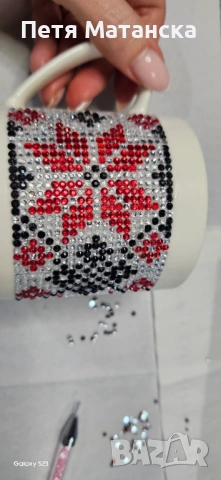 Красиви чаши с кристали , снимка 5 - Чаши - 54166952