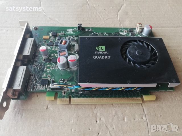 Видео карта NVidia Quadro FX 380 256MB GDDR3 128bit PCI-E, снимка 5 - Видеокарти - 45697133