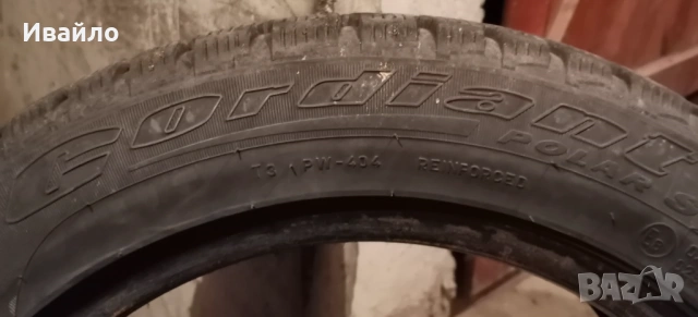 Продавам 1 брой зимна гума 205.55.16 дот 2021 Goodyear , снимка 4 - Гуми и джанти - 53887369