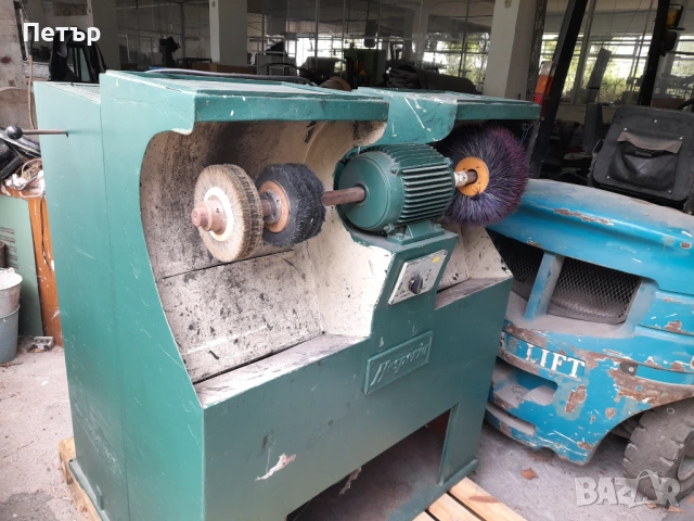 Продавам обущарска шлайф машина. Трифазна с абсорбация., снимка 3 - Други машини и части - 53952388