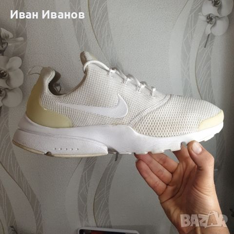 оригинални маратонки NIKE AIR PRESTO FLY WHITE  номер 45,5-46, снимка 9 - Маратонки - 40727657