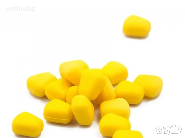 Плуваща силиконова царевица за риболов – 10 бр. в пакет, снимка 3 - Стръв и захранки - 53900835