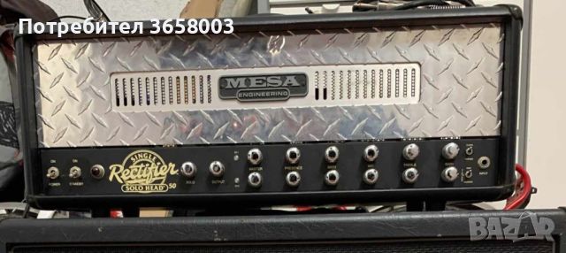 Mesa Boogie Single Rectifier Solo 50 (Series 2) с фуутсуич, снимка 1 - Китари - 46446876