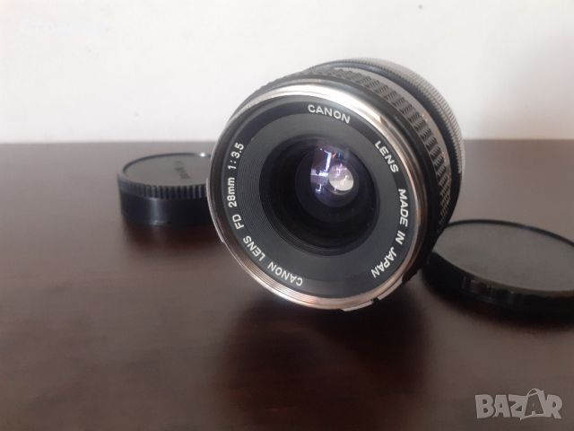 Canon FD 28mm 1:3.5

Japan, снимка 5 - Обективи и филтри - 46389323