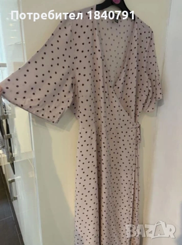 Рокля тип „прегърни ме“ – марка Primark, размер 48 (UK 16), снимка 3 - Рокли - 53450681