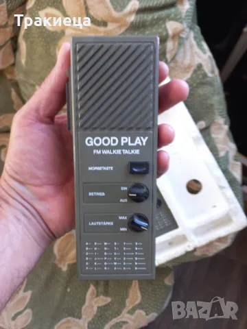  2 РАДИОСТАНЦИИ GOOD PLAY FM WALKIE TALKIE, снимка 2 - Антикварни и старинни предмети - 47245674