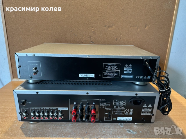 усилвател "PIONEER A-30"и cd плейър "PIONEER PD-10AE", снимка 13 - Ресийвъри, усилватели, смесителни пултове - 53290326