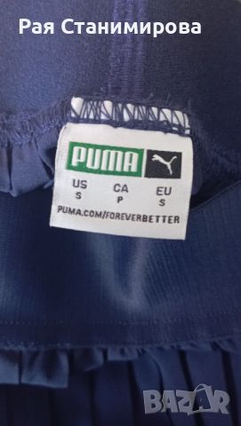 Тъмно синя пола Puma, снимка 2 - Поли - 45159473