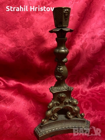 Свещници и кандило, снимка 3 - Антикварни и старинни предмети - 53278547