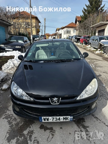Продавам Peugeot 206cc 1.6-109кс 2005г НА ЧАСТИ