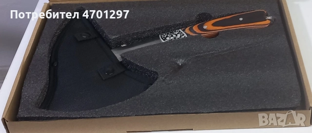 Брадва вълк с калъф , снимка 3 - Ножове - 53031791