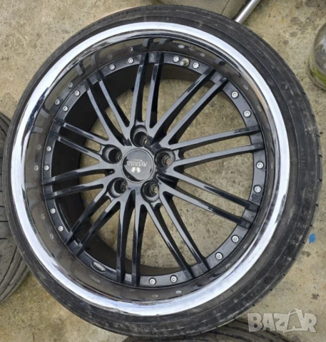 20" джанти AVERSUS 5х112мм мерцедес mercedes ауди audi skoda seat+ гуми 2x225/35/20" 2x265/30/20"