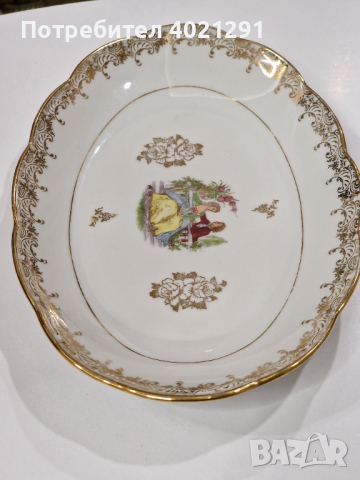 France Porcelaine de Luxe French porcelain plates 13 pc - Френски порцеланови чинии 13 бр, снимка 2 - Други ценни предмети - 45027597