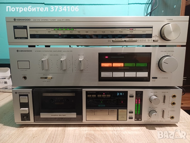 Kenwood KA-33. KT-333L,  KX-6XC., снимка 4 - Аудиосистеми - 52684664