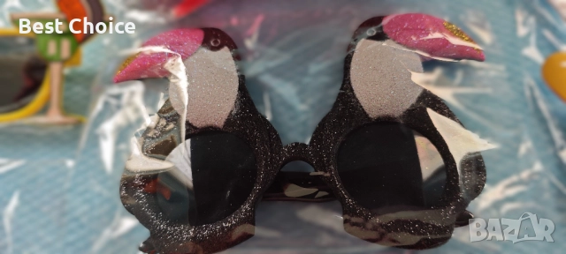 Комплект хавайски тропически парти очила, детски, снимка 9 - Други игри - 52587540