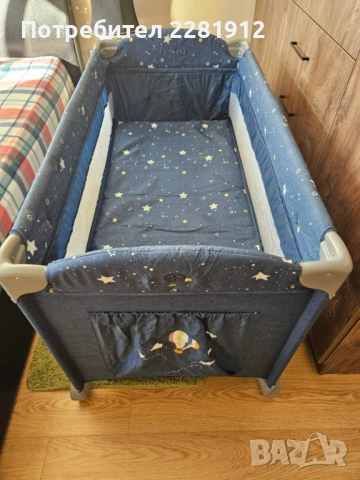 Сгъваема детска кошара Cangaroo 3 нива, снимка 4 - Кошарки - 52895591