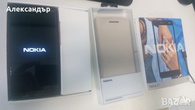 Nokia 2.1 Dual SIM, синьо, 1GB RAM, 8GB - пълен комплект, снимка 2 - Nokia - 45994874