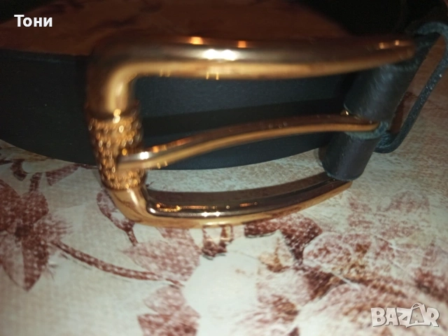  RL Нов Дамски Колан Изцяло от Естествена Кожа 110см. , снимка 5 - Колани - 53930950