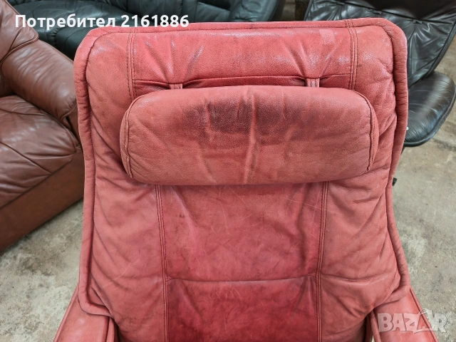 4008 Relax кресло от естествена кожа , снимка 6 - Дивани и мека мебел - 53596238