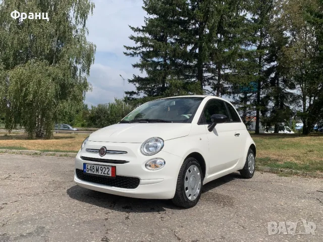 Fiat 500 Hybrid 60 хил. км. Сервизна книжка, снимка 3 - Автомобили и джипове - 47130935