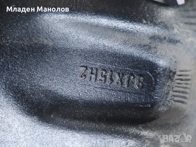 Джанти с гуми , размера се вижда на снимките , свалени са от Форд Рейнджър 2008 , гумите са чисто но, снимка 9 - Гуми и джанти - 53278441