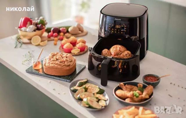 Уред за здравословно готвене PHILIPS HD9270 AIR FRYER Xl, снимка 2 - Фритюрници - 46291590