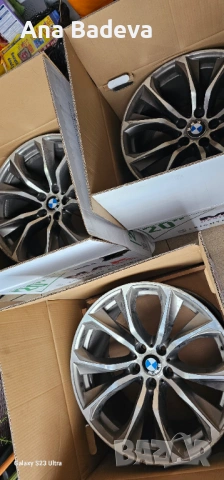 Продавам  Оргинални 4 Броя джанти за БМВ Х6 спорт пакет без заварчик., снимка 3 - Гуми и джанти - 53301587