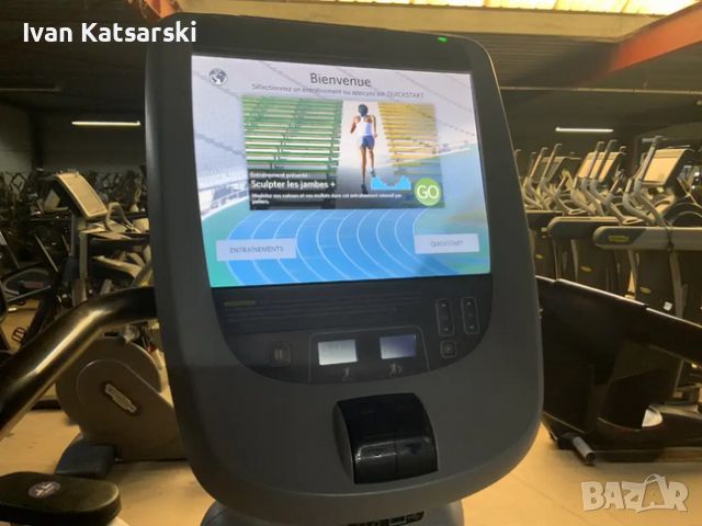 Професионален кростренажор Precor 885 P80 Crossramp Crosstrainer, снимка 4 - Фитнес уреди - 46707495