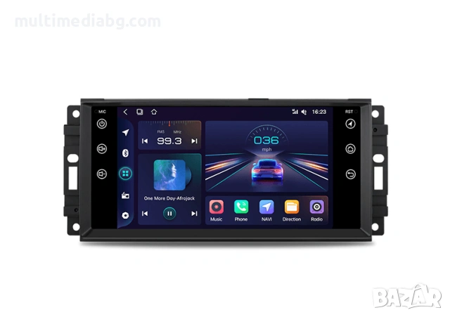 Dodge Nitro 2006-2011 Мултимедия Навигация Android