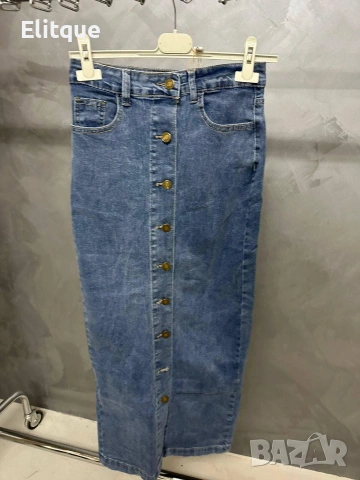 пола деним с цепка 