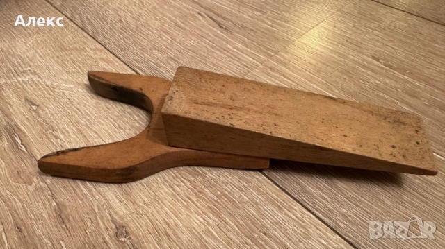 Антикварна дървена събувалка– Трети райх., снимка 6 - Антикварни и старинни предмети - 52683197