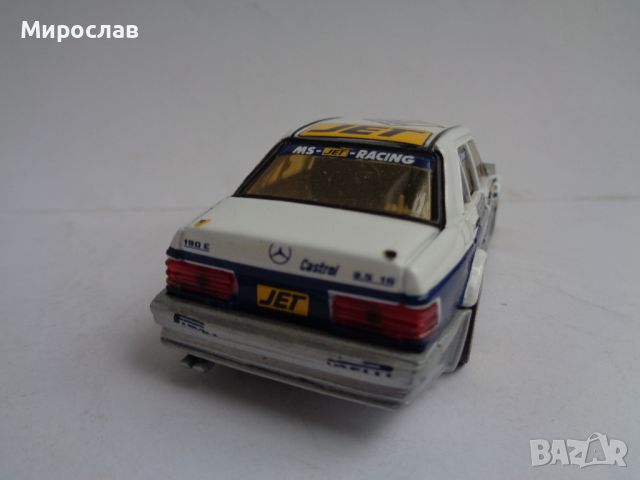  1:43 MINICHAMPS MERCEDES BENZ 190 E EVO КОЛИЧКА МОДЕЛ, снимка 4 - Колекции - 45522178