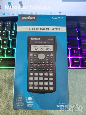 Специализиран научен калкулатор Rebel SC-200