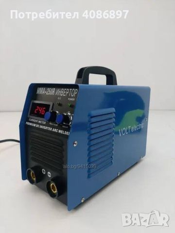 Електрожен Volt Electric 250 R BLUE Инверторен Дигитален ДИСПЛЕЙ, снимка 2 - Други машини и части - 45580756
