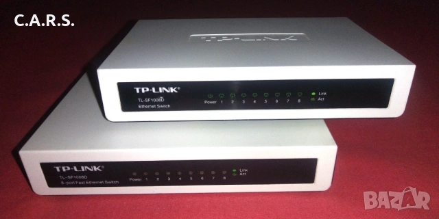 Суичове TP-Link TL-SF1008D с 8 порта, снимка 4 - Суичове - 53635965
