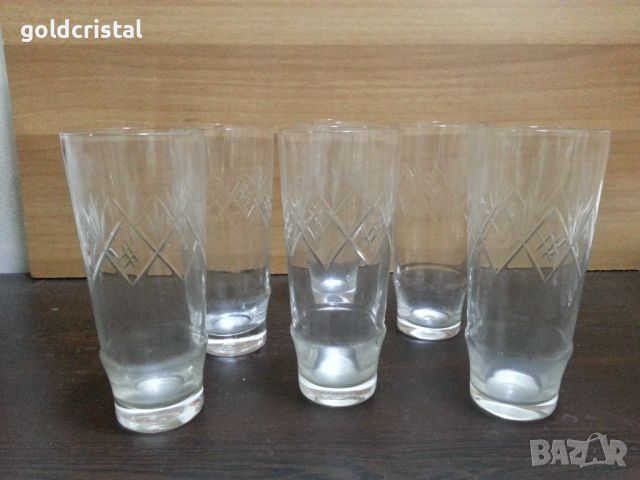 Ретро кристални чаши 