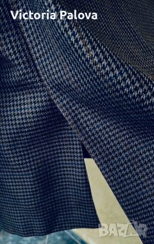 LUXURY модна къща YVES SAINT LAURENT винтидж сако 100% агнешка вълна, снимка 12 - Сака - 52485956