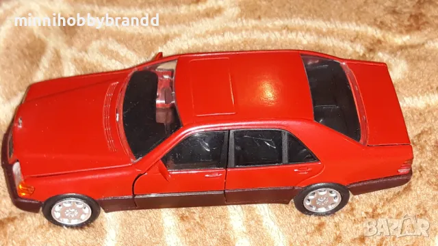 Mercedes Benz W 140 S 600 1.43 Scale Cursor Models 291 Made in Federal Republic of Germany , снимка 13 - Колекции - 49329065