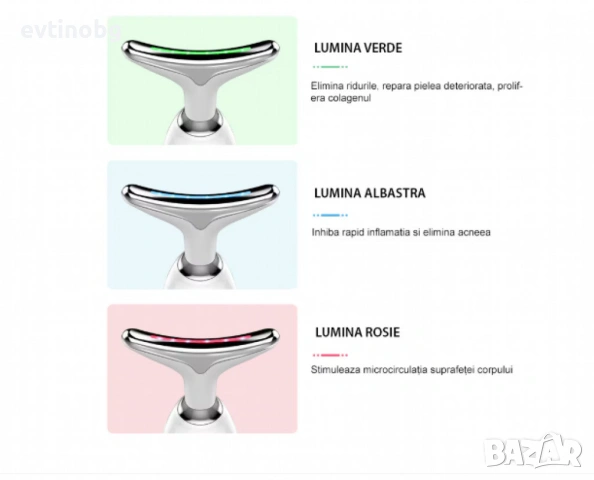 Многофункционален уред за лице и шия – лифтинг, масаж и грижа против стареене, снимка 5 - Масажори - 53827987