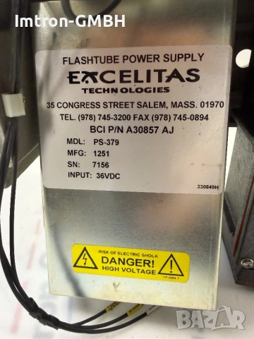 Фотометър Beckman Coulter  EXCELITAS TECHNOLOGIES PS-379 A30857 AJ , LP 0014  A30856 AE, A19294, снимка 2 - Медицинска апаратура - 53754742