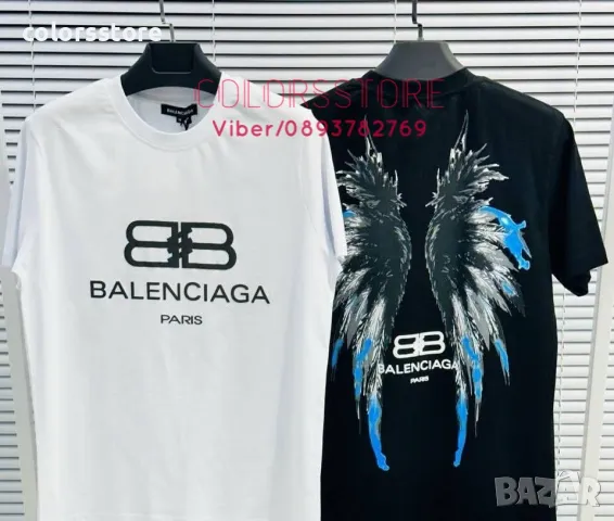 Мъжка тениска Balenciaga код SS241, снимка 1 - Тениски - 37809063