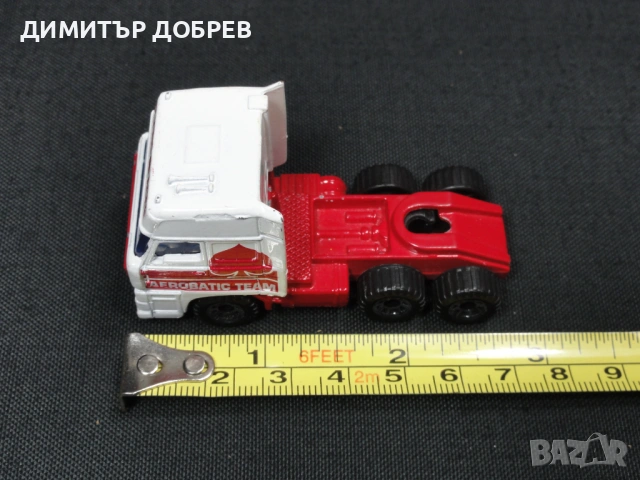 СТАРА РЕТРО МЕТАЛНА КОЛИЧКА DAF 3300 MATCHBOX CHINA, снимка 7 - Колекции - 53424221
